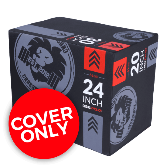 Nieuwe hoge kwaliteit anti-slip hoes voor de LMX1297.MULTI Crossmaxx® 3-in-1 Plyobox in zwart. Afmetingen: 50,8cm, 61cm en 76,2cm.