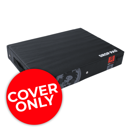 Nieuwe hoes voor LMX1262 Crossmaxx® Drop pad. Geschikt voor indoor gebruik. Per stuk geleverd. Afmetingen: 75cm x 57cm x 13cm.