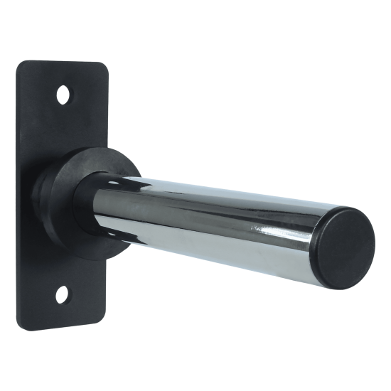 Verchroomde LMX1652 Crossmaxx® XL Plate houder voor Pulley, ideaal om halterschijven op te hangen aan een LMX1651 Dual pulley. Hoogte: 20cm.