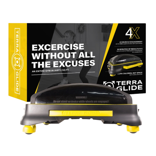 Verbeter je core strength met de multifunctionele Terra-Glide®. Ideaal voor thuis en geschikt voor meer dan 250 oefeningen. Twee jaar garantie.