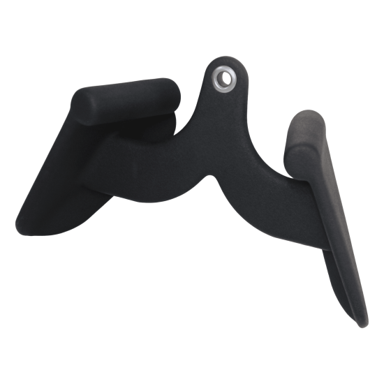 Ergonomische LMX.® Foam grip roeihendel met stalen kern en neopreen foam. Geweldige grip en bescherming voor fitness toestellen.