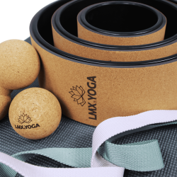 LMX1215 LMX.® Yoga wheel set 3pcs – cork