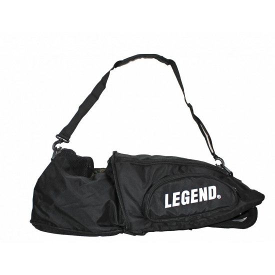 Sporttas Legend aanpasbaar backpack tas 2 in 1 zwart