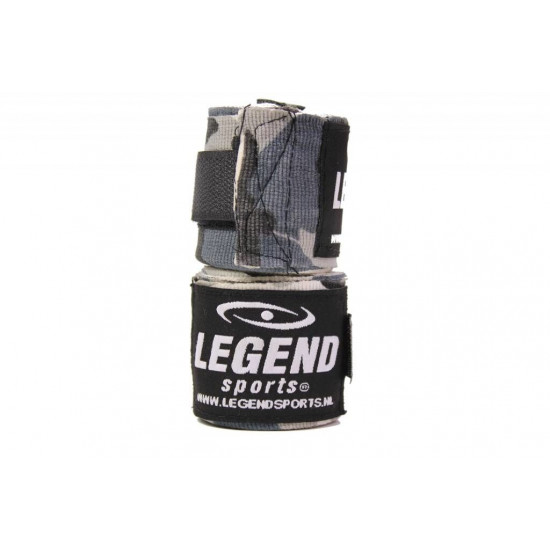 Bandages 2,5M Legend Premium  diverse kleuren - Kleuren: Camo grijs