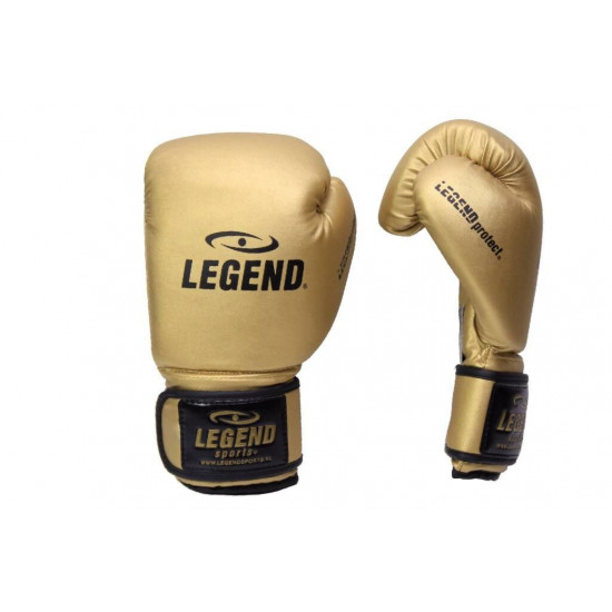 Bokshandschoenen goud powerfit Protect - Maat: 8oz