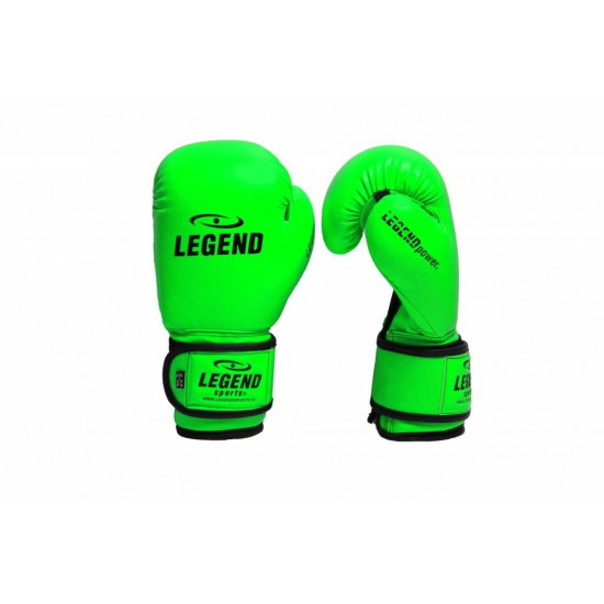 4-8 jaar Bokshandschoenen kind Neon Groen 4-8 jaar Bokshandschoenen kind Neon Groen