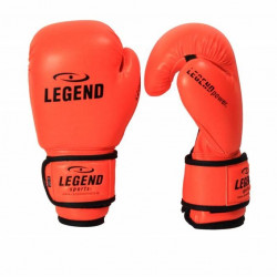 4-8 jaar Bokshandschoenen kind Neon Oranje - Maat: 6oz