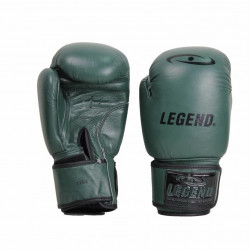 bokshandschoenen kind leer 6oz Army - Maat: 6oz