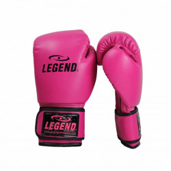 Bokshandschoenen dames roze powerfit Protect - Maat: 10oz