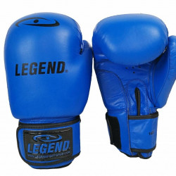 Leren Bokshandschoenen LegendPadding Blauw - Maat: 12oz