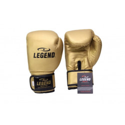 Bokshandschoenen goud powerfit Protect - Maat: 16oz Bokshandschoenen goud powerfit Protect - Maat: 16oz