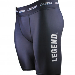 Legend DryFit short Zwart/Wit - Maat: L Legend DryFit short Zwart/Wit - Maat: L