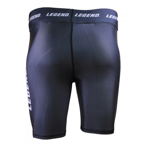Legend DryFit short Zwart/Wit - Maat: XS