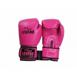 Bokshandschoenen dames roze powerfit Protect - Maat: 16oz