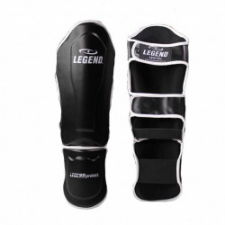 Scheenbeschermers Legend Best zwart/wit - Maat: XS