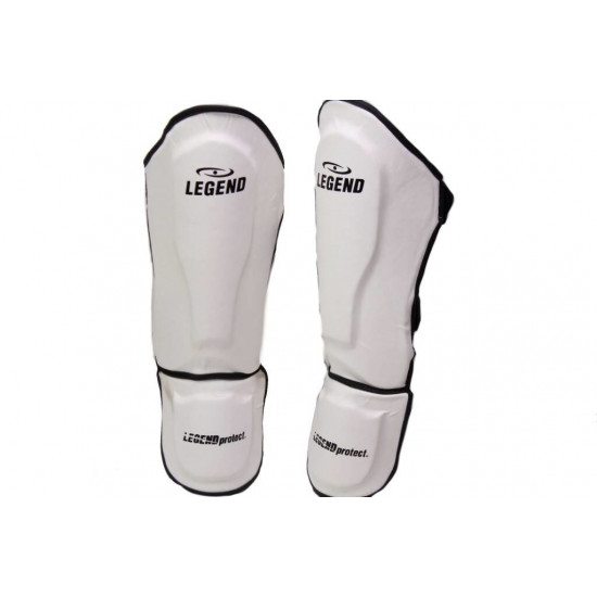Scheenbeschermers kickboksen Legend Best Wit - Maat: S