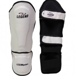 Scheenbeschermers kickboksen Legend Best Wit - Maat: L