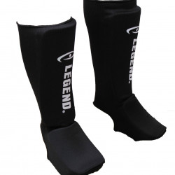 Scheenbeschermers Legend Easy  Zwart - Maat: XXS