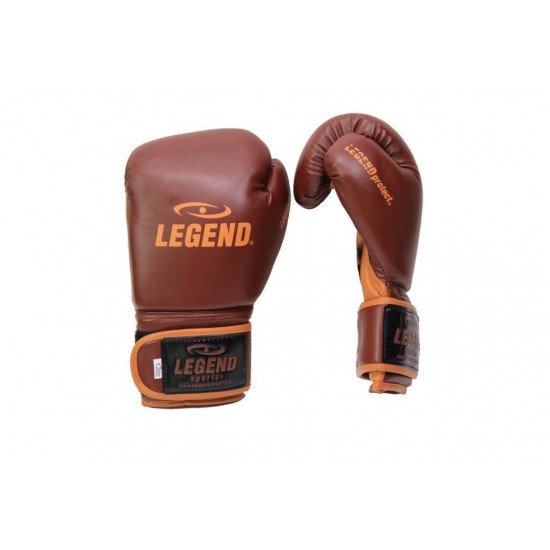 Bokshandschoenen Bruin powerfit Protect - Maat: 8oz