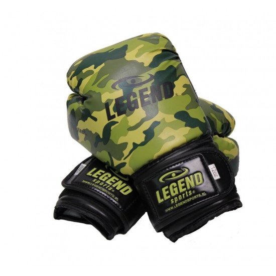 Bokshandschoenen Camo Army powerfit Protect - Maat: 10oz