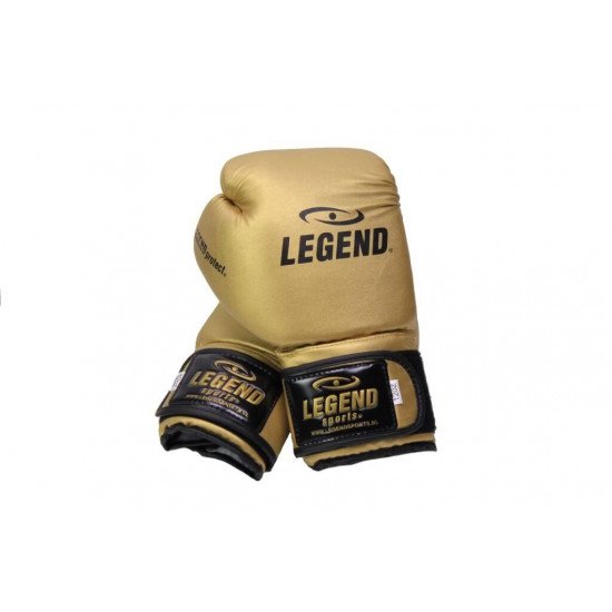 Bokshandschoenen goud powerfit Protect - Maat: 8oz