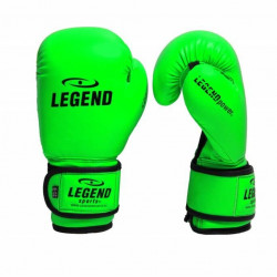 4-8 jaar Bokshandschoenen kind Neon Groen - Maat: 6oz