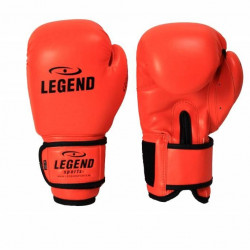 4-8 jaar Bokshandschoenen kind Neon Oranje - Maat: 6oz