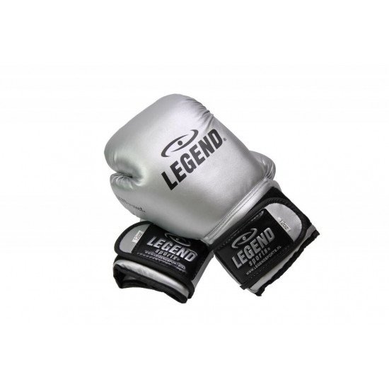 Bokshandschoenen Zilver powerfit  Protect - Maat: 10oz