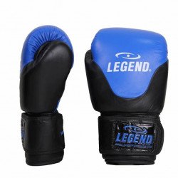 Leren Bokshandschoenen Legend Thai series Blauw - Maat: 12oz