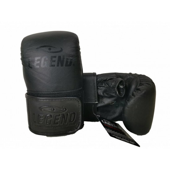 Leren zakhandschoenen voor op de bokszak - Maat: XL
