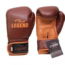 Bokshandschoenen Bruin powerfit Protect - Maat: 10oz