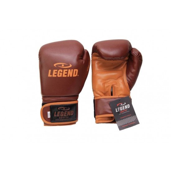 Bokshandschoenen Bruin powerfit Protect - Maat: 8oz