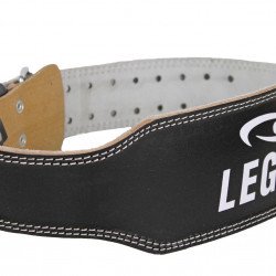 Powerlift Riem Premium Leder Legend Pro  - Maat: L