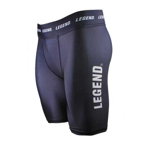 Legend DryFit short Zwart/Wit - Maat: S