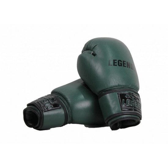 bokshandschoenen kind leer 6oz Army - Maat: 6oz bokshandschoenen kind leer 6oz Army - Maat: 6oz