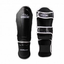 Scheenbeschermers Legend Best zwart/wit - Maat: L