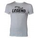t-shirt wit Slimfit Legend - Maat: S