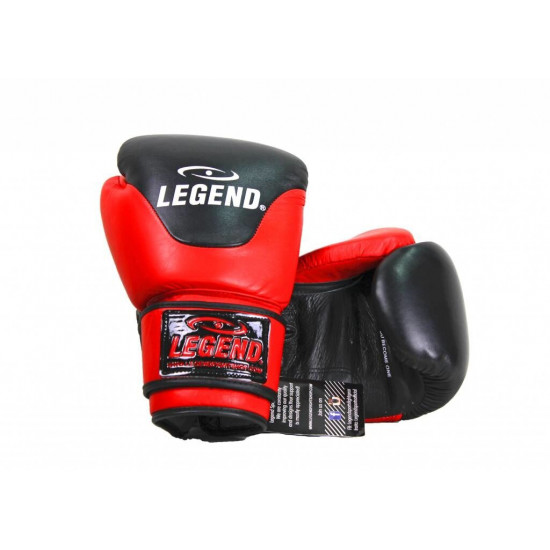 Leren Bokshandschoenen Legend Thai series Rood - Maat: 16oz