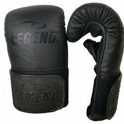 Leren zakhandschoenen voor op de bokszak - Maat: M