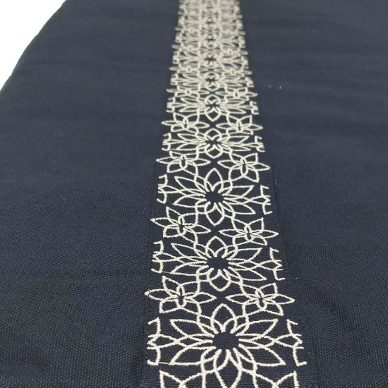 Meditatieset met  Kussen Zafu Maan Marineblauw