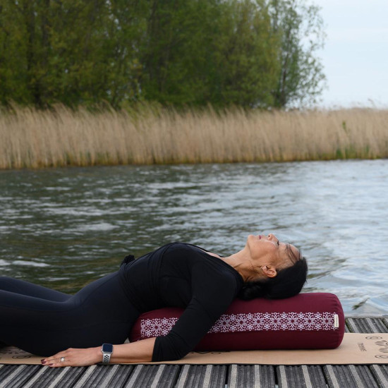 Yoga Bolster Kastanjebruin