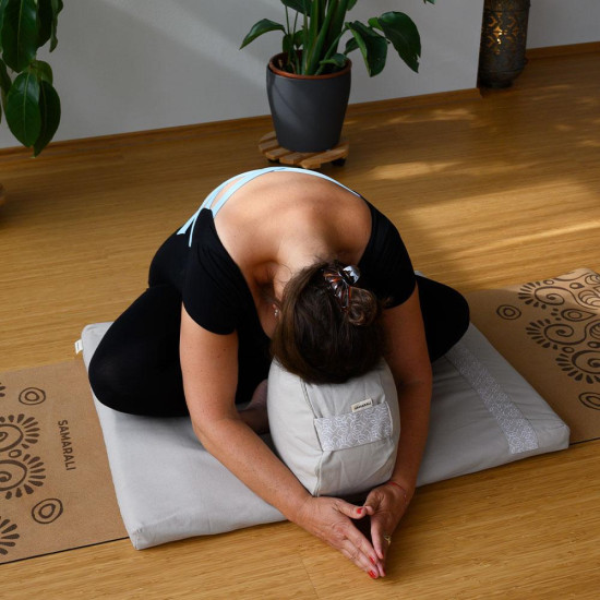 Meditatiemat Zabuton Chateau grijs Meditatiemat Zabuton Chateau grijs