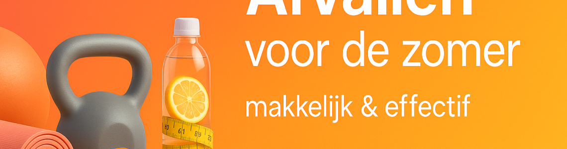Afvallen voor de zomer makkelijk en effectief