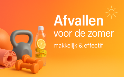 Afvallen voor de zomer makkelijk en effectief