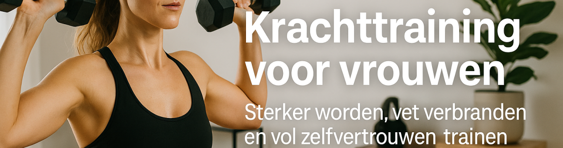 Krachttraining voor vrouwen: sterker worden, vet verbranden en vol zelfvertrouwen trainen