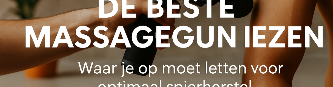 Massage Gun koopgids 2025: Alles wat je moet weten voor de beste massagegun!